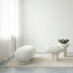 101 Copenhagen - Crown Table, Tall - Bone White - Coffee or Side Table