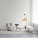 101 Copenhagen - Crown Table, Low - Bone White - Coffee or Side Table