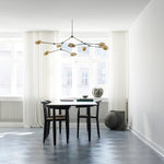 101 Copenhagen - Drop Chandelier - Brass (5m) - Chandelier