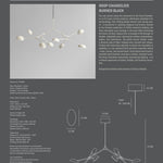 101 Copenhagen - Drop Chandelier - White (5m) - Chandelier