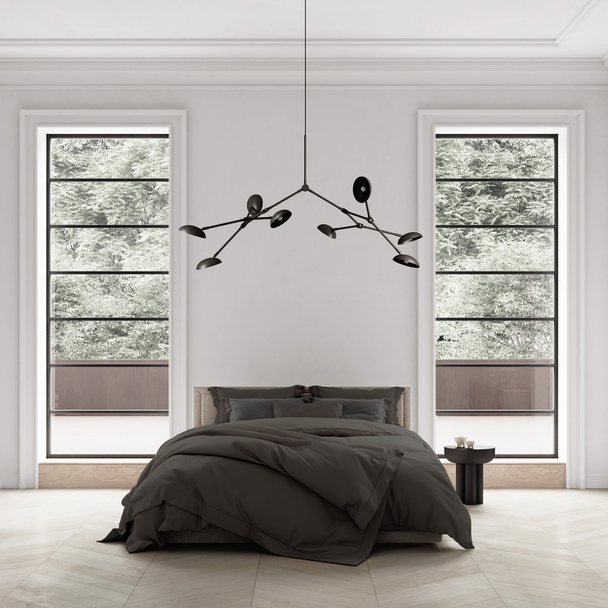 101 Copenhagen - Drop Chandelier - Bronze (5m) - Chandelier