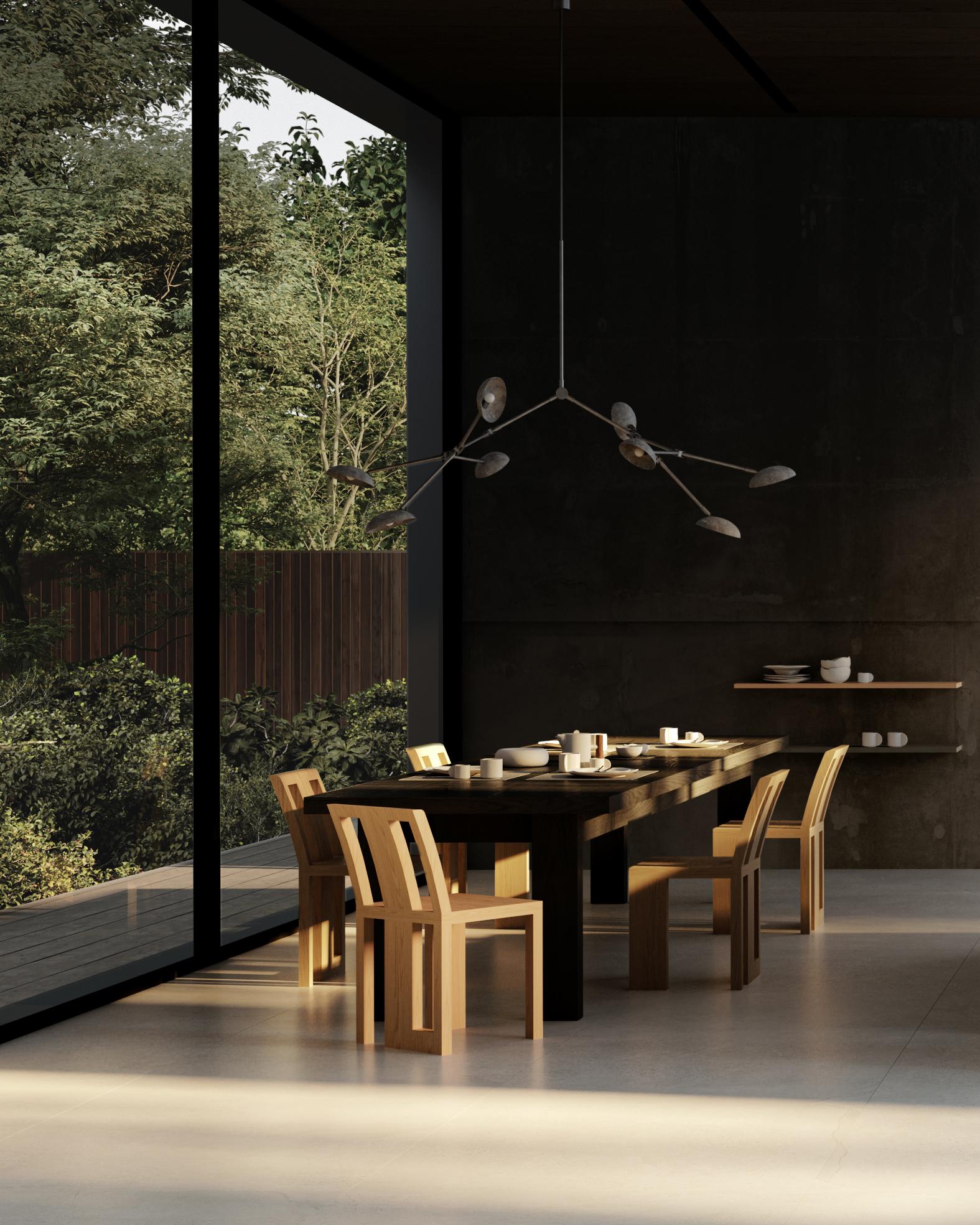101 Copenhagen - Drop Chandelier - Oxidized - Chandelier