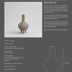 101 Copenhagen - Duck Vase, Fat - Taupe - Vase