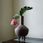 101 Copenhagen - Duck Vase, Fat - Taupe - Vase