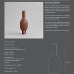 101 Copenhagen - Duck Vase, Slim - Terracotta - Vase
