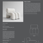 101 Copenhagen - Foku Chair - Off White (CPH 900) - Lounge Chair