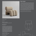 101 Copenhagen - Foku Chair - Smoked Sand (CPH 904) - Lounge Chair