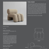 101 Copenhagen - Foku Chair - Smoked Sand (CPH 904) - Lounge Chair