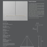 101 Copenhagen - Frame Pendant Lamp - Chrome - Pendant Lamp