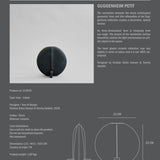101 Copenhagen - Guggenheim Vase, Petit - Black - Vase