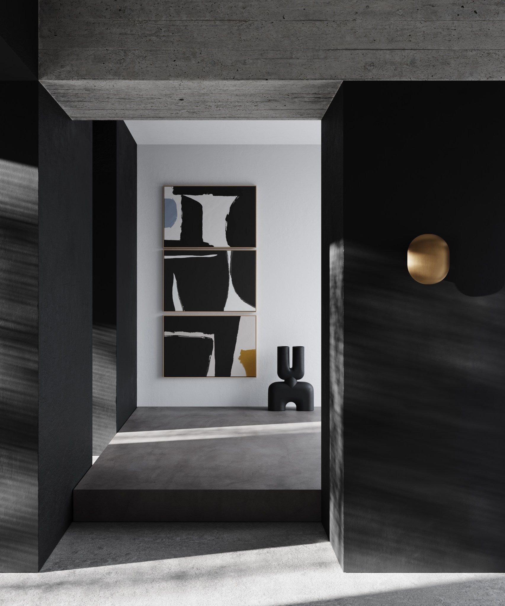 101 Copenhagen - Clam Wall Lamp - Brass - Wall Lamp