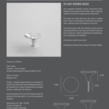 101 Copenhagen - HiHat Knobs, Maxi - Chrome - Knobs