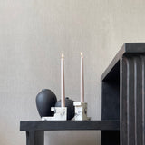 101 Copenhagen - Brick Candle Holder, Low - Calacatta - Candle Holders