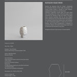 101 Copenhagen - Katachi Vase, Mini - High Glaze Birch - Vase