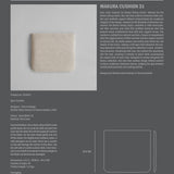 101 Copenhagen - Makura Cushion 31 - Sand (8047-2) - Cushion