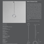 101 Copenhagen - Maru Pendant, Ø20 - Chrome - Pendant Lamp