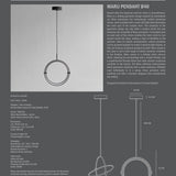 101 Copenhagen - Maru Pendant, Ø40 - Burned Black - Pendant Lamp