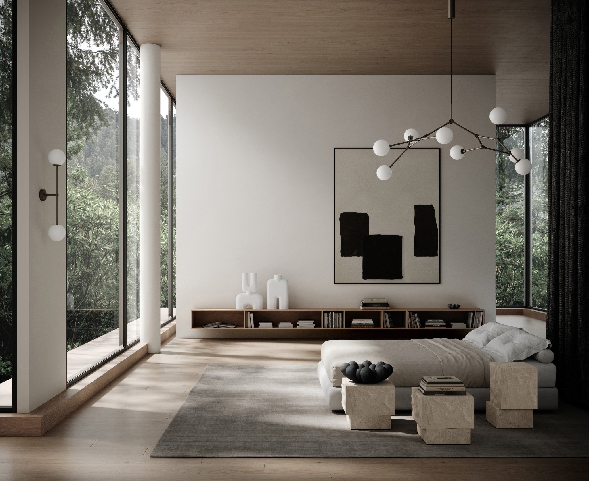 101 Copenhagen Living space with interior design pieces