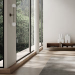 Modernist house Bedroom Drop bulp Chandelier and wall lamp - Cobrea vases - Bloom trays - Temple tables - 3