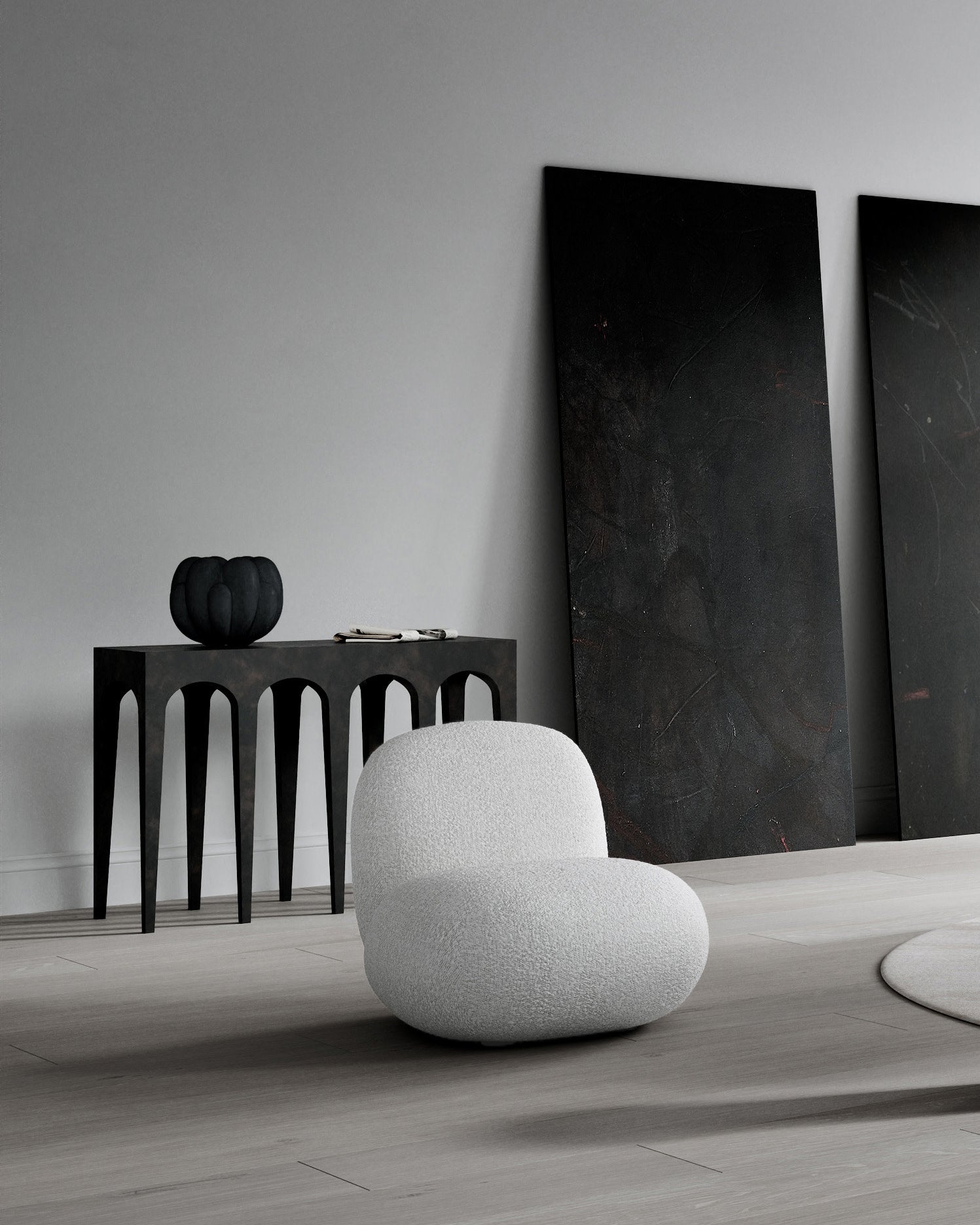 101 Copenhagen - Bloom Vase, Mini - Black - Vase
