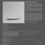 101 Copenhagen - Native Oval Tray, Big - Birch - Tray