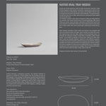 101 Copenhagen - Native Oval Tray, Medio - Birch - Tray