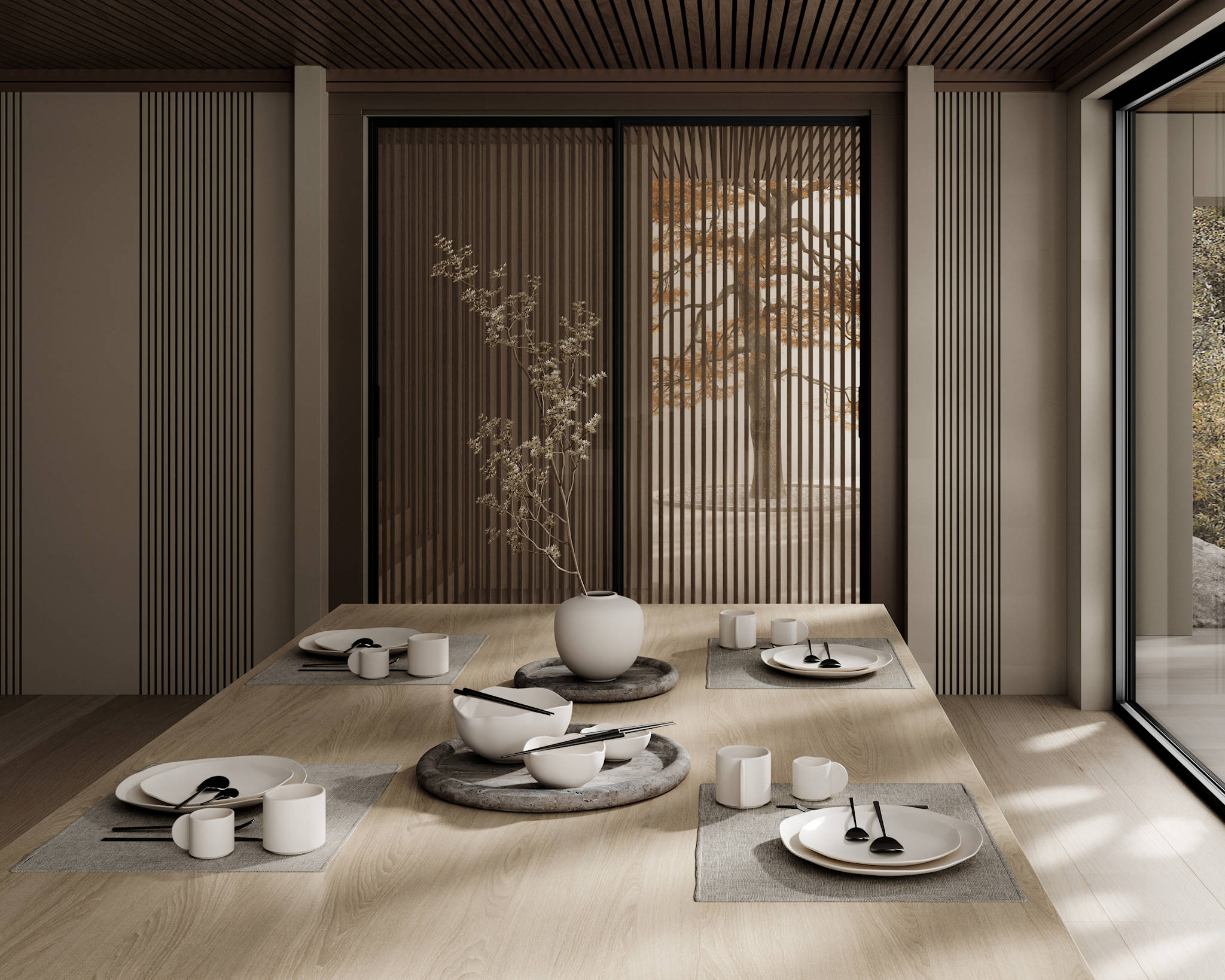101 Copenhagen Native dinner table setting