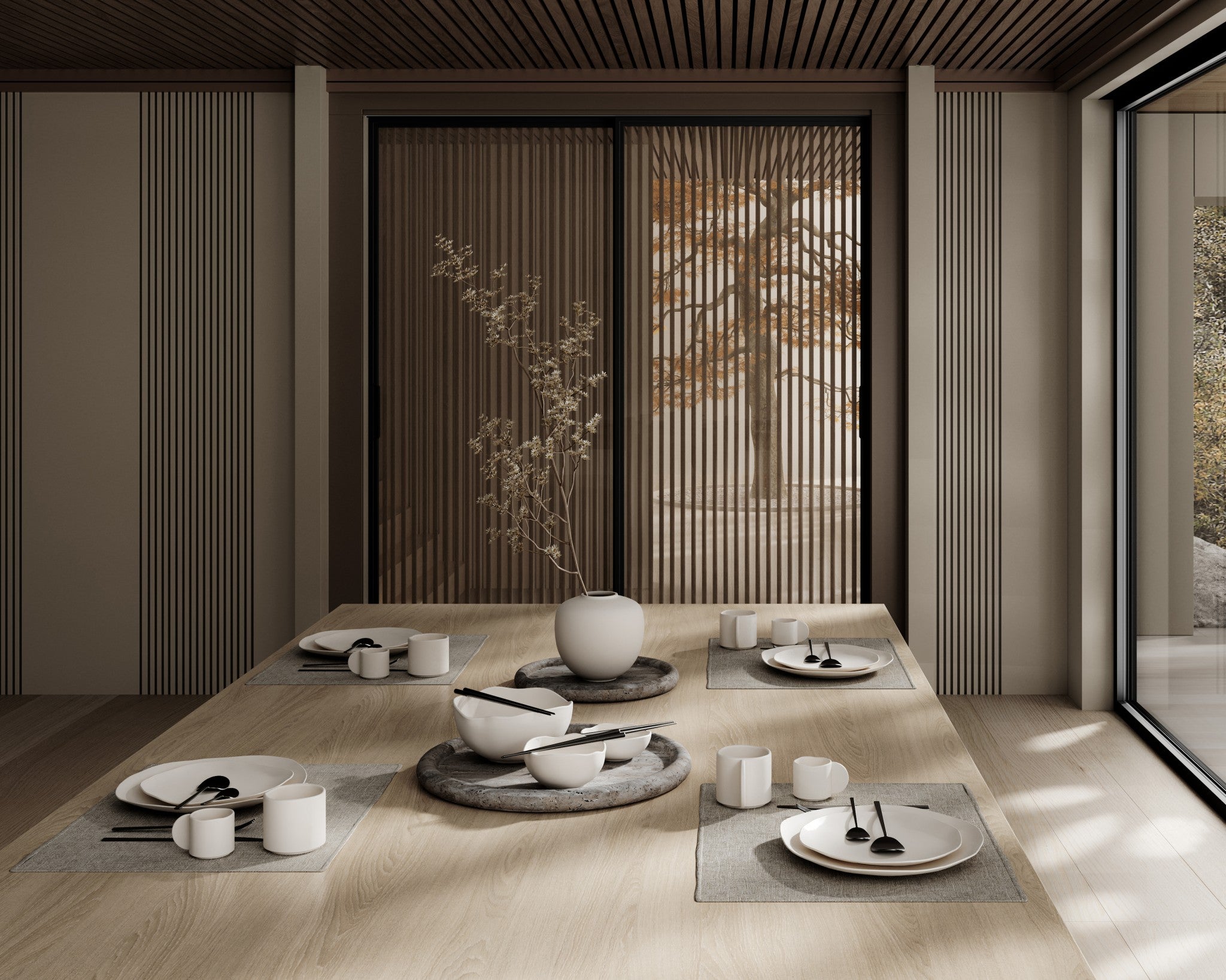 101 Copenhagen Native dinnerware setting