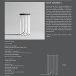 101 Copenhagen - Neon Side Table, Bronze - Floor Lamp