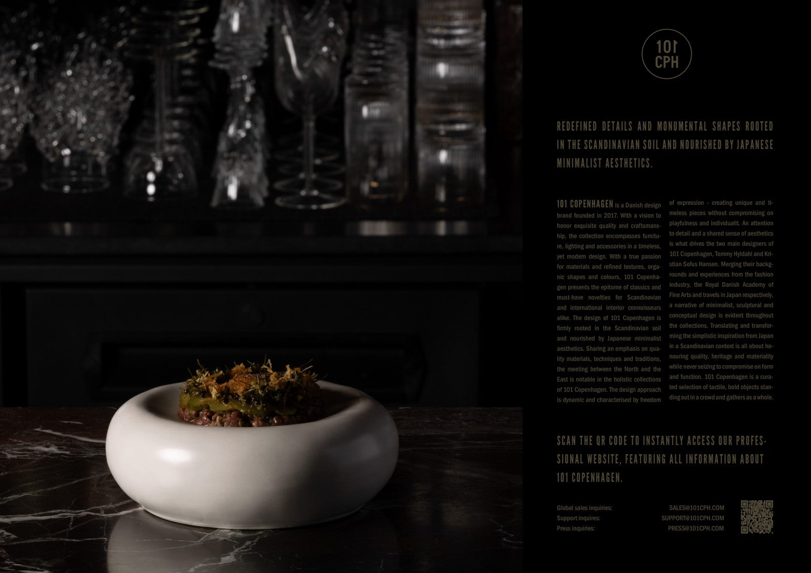 Native Tray, Fat with Boeuf Tartare Au Flamme