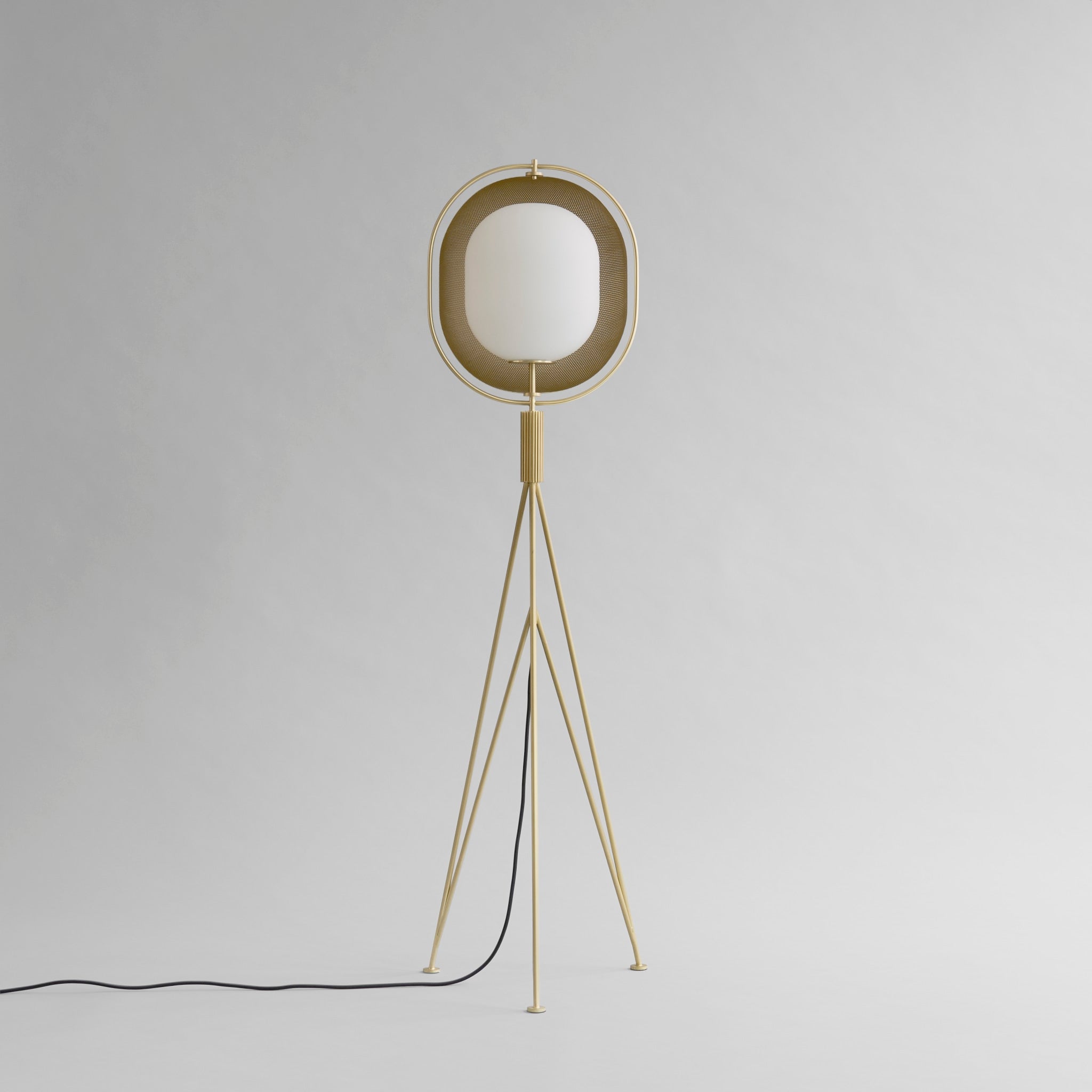 101 Copenhagen - Pearl Floor Lamp - Brass - Floor Lamp