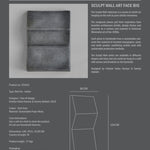 101 Copenhagen - Sculpt Art, Face, Big - Dark Grey - Archive
