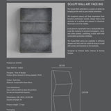 101 Copenhagen - Sculpt Art, Face, Big - Dark Grey - Archive