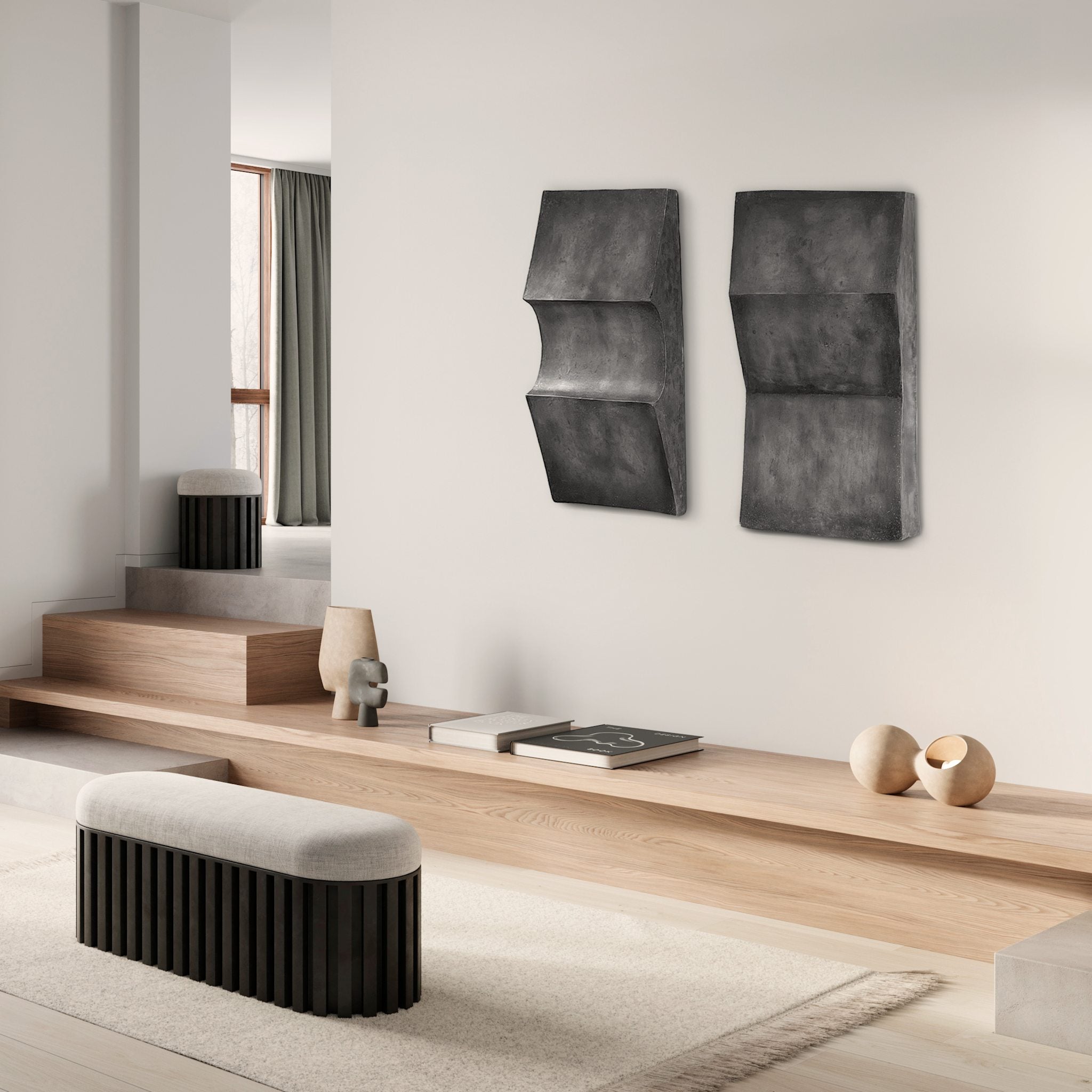 101 Copenhagen - Sculpt Art, Face, Big - Dark Grey - Archive