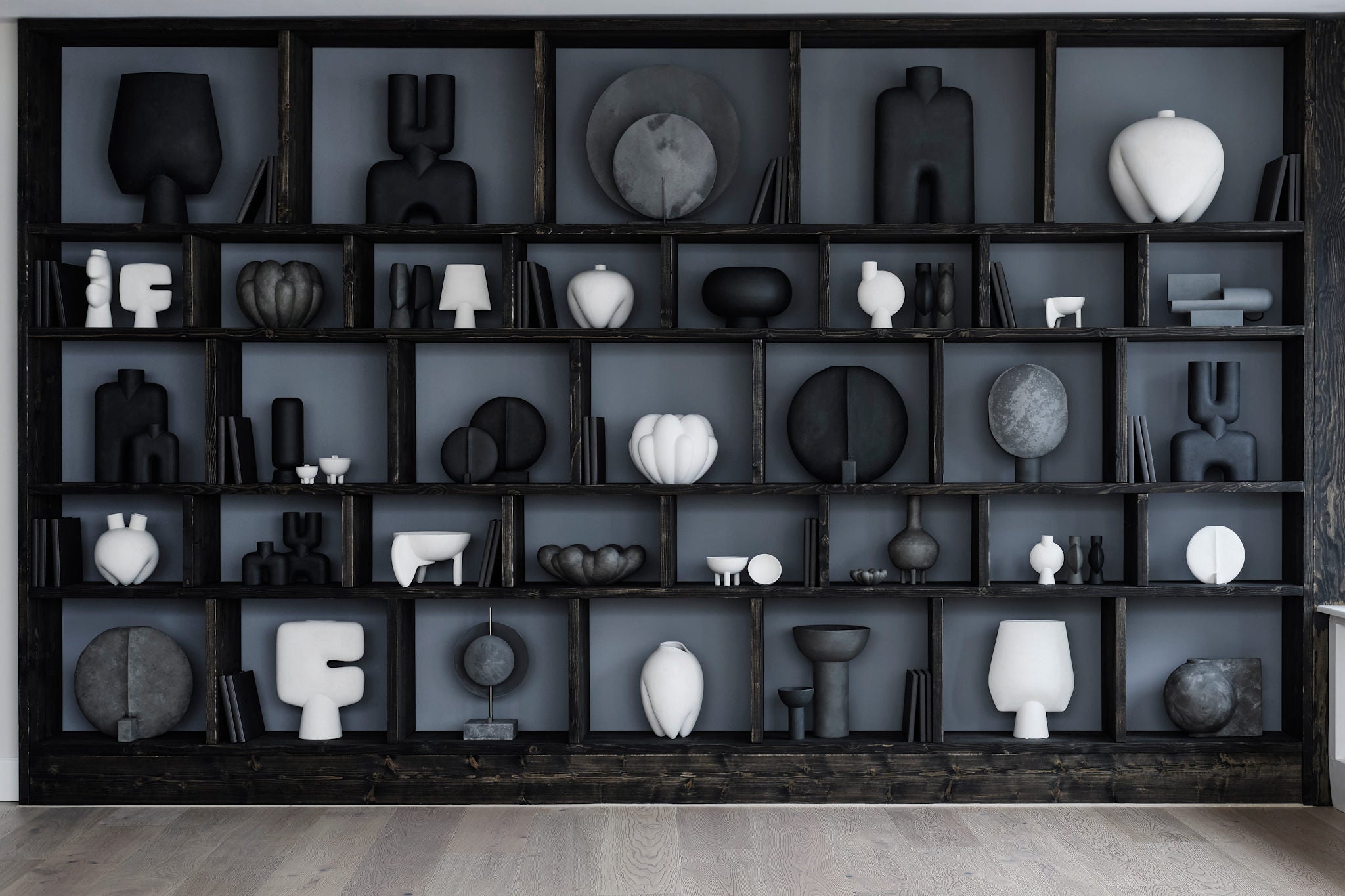 101 Copenhagen - Bloom Vase, Mini - Dark Grey - Vase