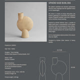 101 Copenhagen - Sphere Vase Bubl, Big - Sand - Vase