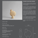 101 Copenhagen - Sphere Vase Bubl, Medio - Sand - Vase