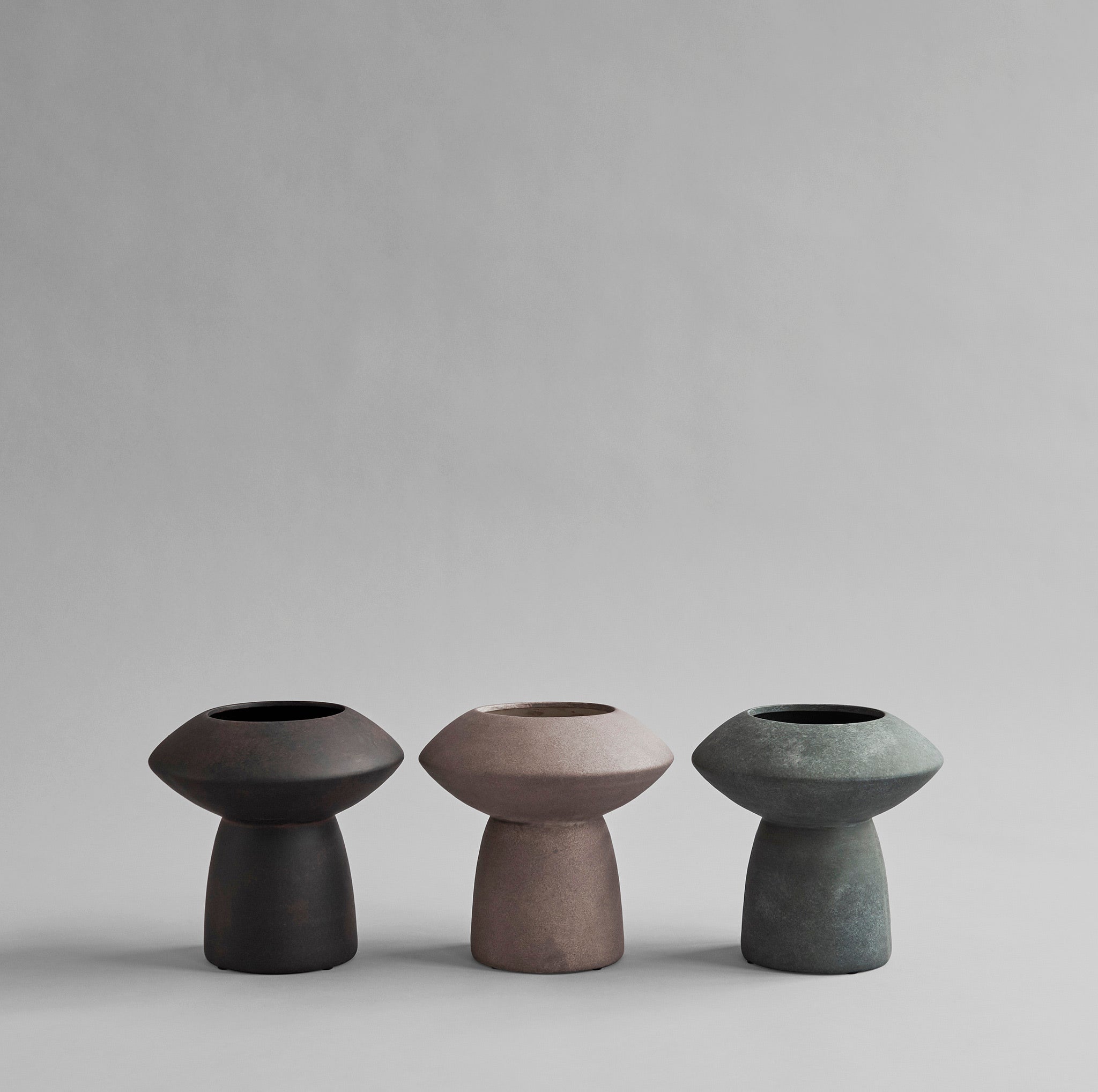 101 Copenhagen - Sphere Vase Fat - Taupe - Archive