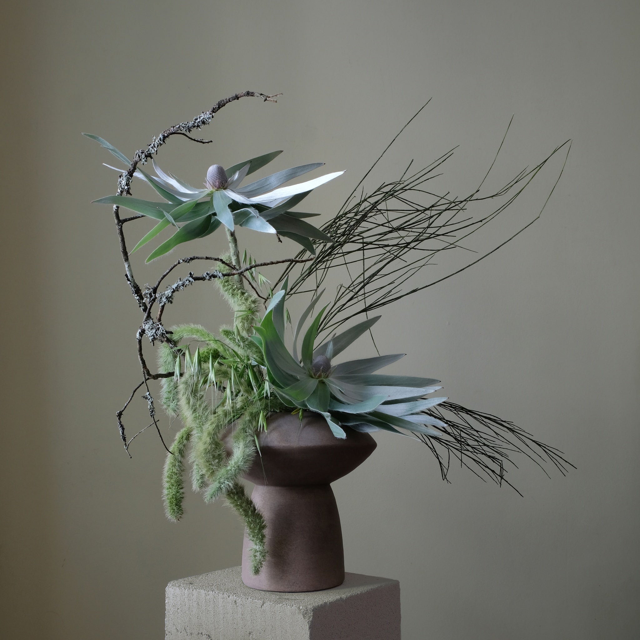101 Copenhagen - Sphere Vase Fat - Taupe - Archive