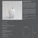 101 Copenhagen - Sumo Vase, Slim - Bone White - Vase
