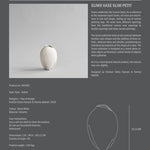 101 Copenhagen - Sumo Vase, Slim Petit - Bone White - Vase