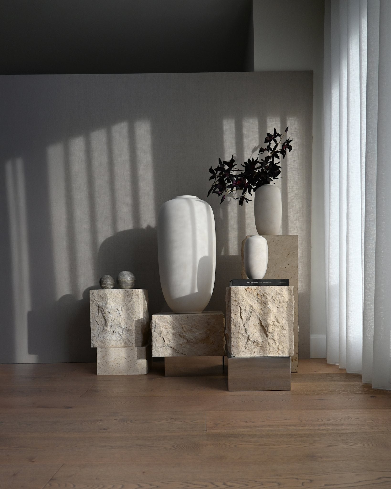 101 Copenhagen - Sunao Vase Slim, Petit - Birch - Vase