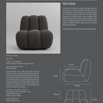 101 Copenhagen - Toe Chair - Deep Taupe (A2635) - Lounge Chair