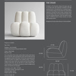 101 Copenhagen - Toe Chair - Chalk White (Linen) - Lounge Chair