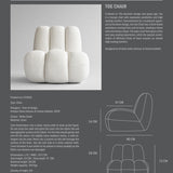 101 Copenhagen - Toe Chair - Chalk White (Linen) - Lounge Chair