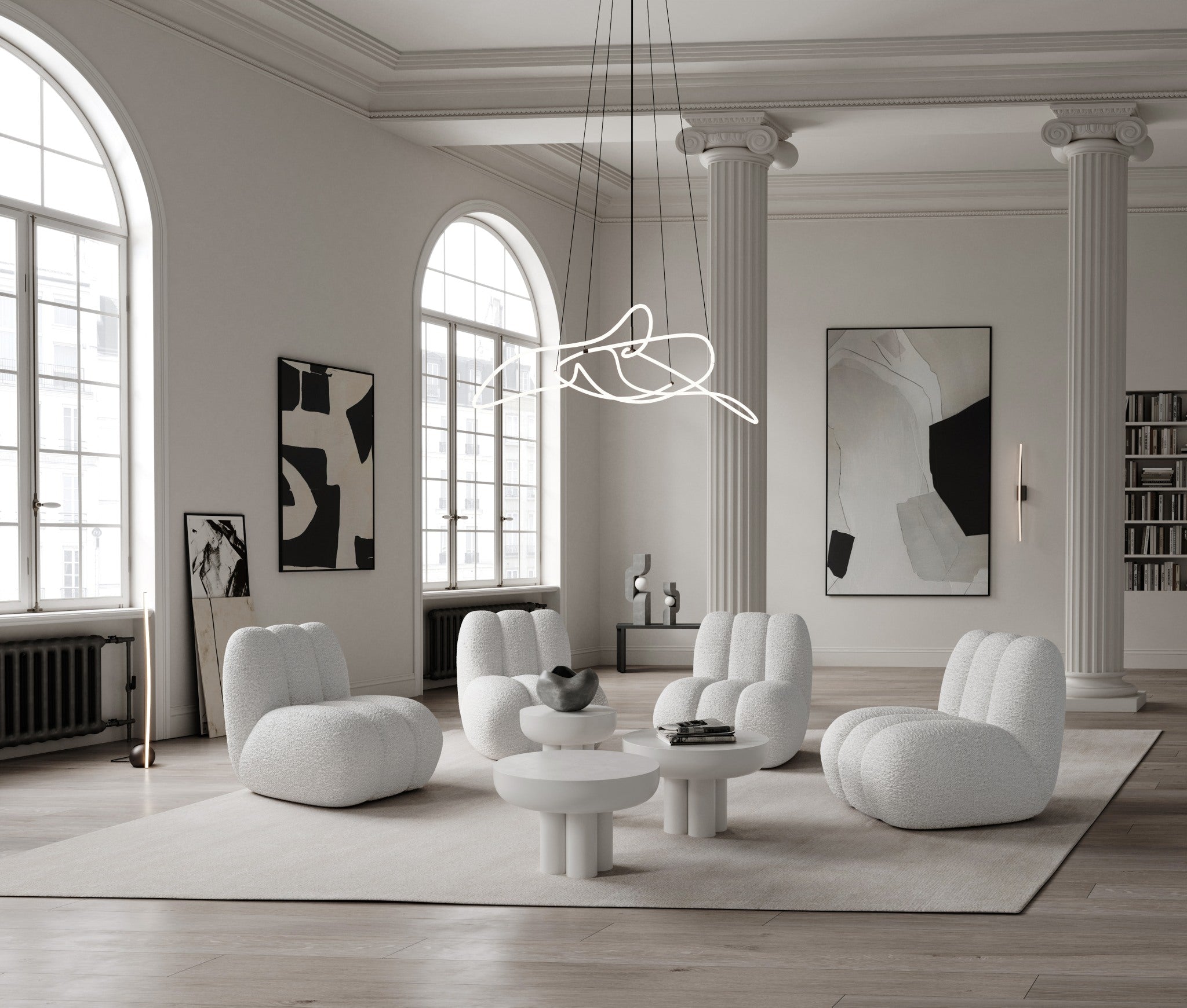 101 Copenhagen - Bow Floor Lamp - Bronze - Floor Lamp