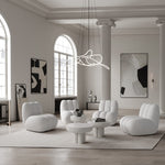 101 Copenhagen - Crown Table, Tall - Bone White - Coffee or Side Table