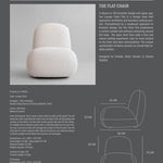 101 Copenhagen - Toe Chair, Flat - Off White (CPH 900) - Lounge Chair