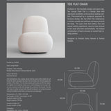 101 Copenhagen - Toe Chair, Flat - Off White (CPH 900) - Lounge Chair
