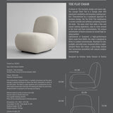 Toe Chair, Flat - Warm Ash